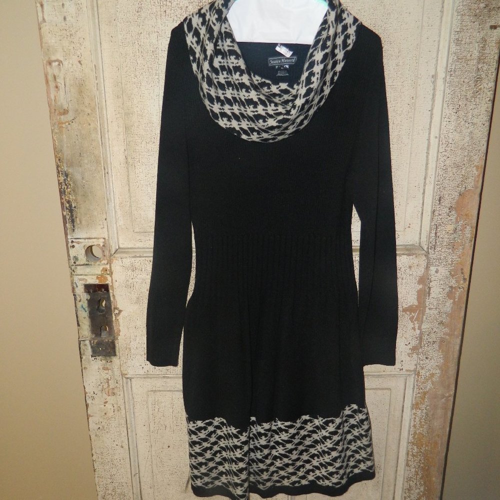 JESSICA HOWARD COWL SWEATER DRESS Size XL (Z-8)